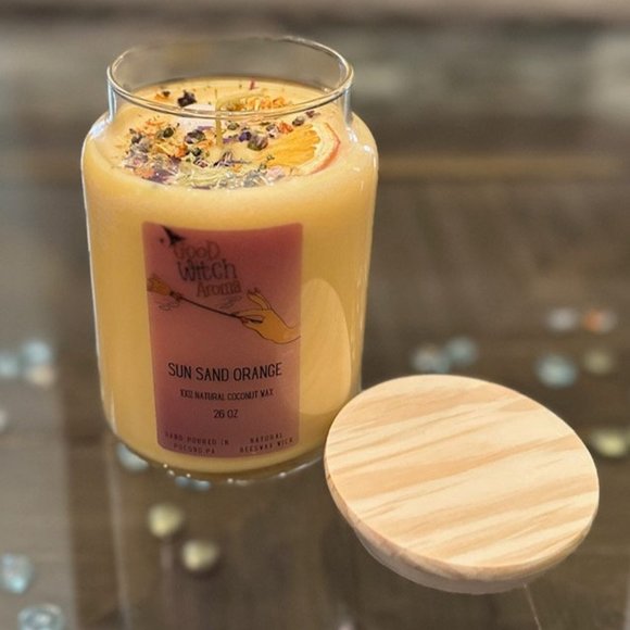 26oz Spring Scented Candles,1 Wick Homemade Coconut Soy Wax, hand-poured candles - Picture 5 of 8